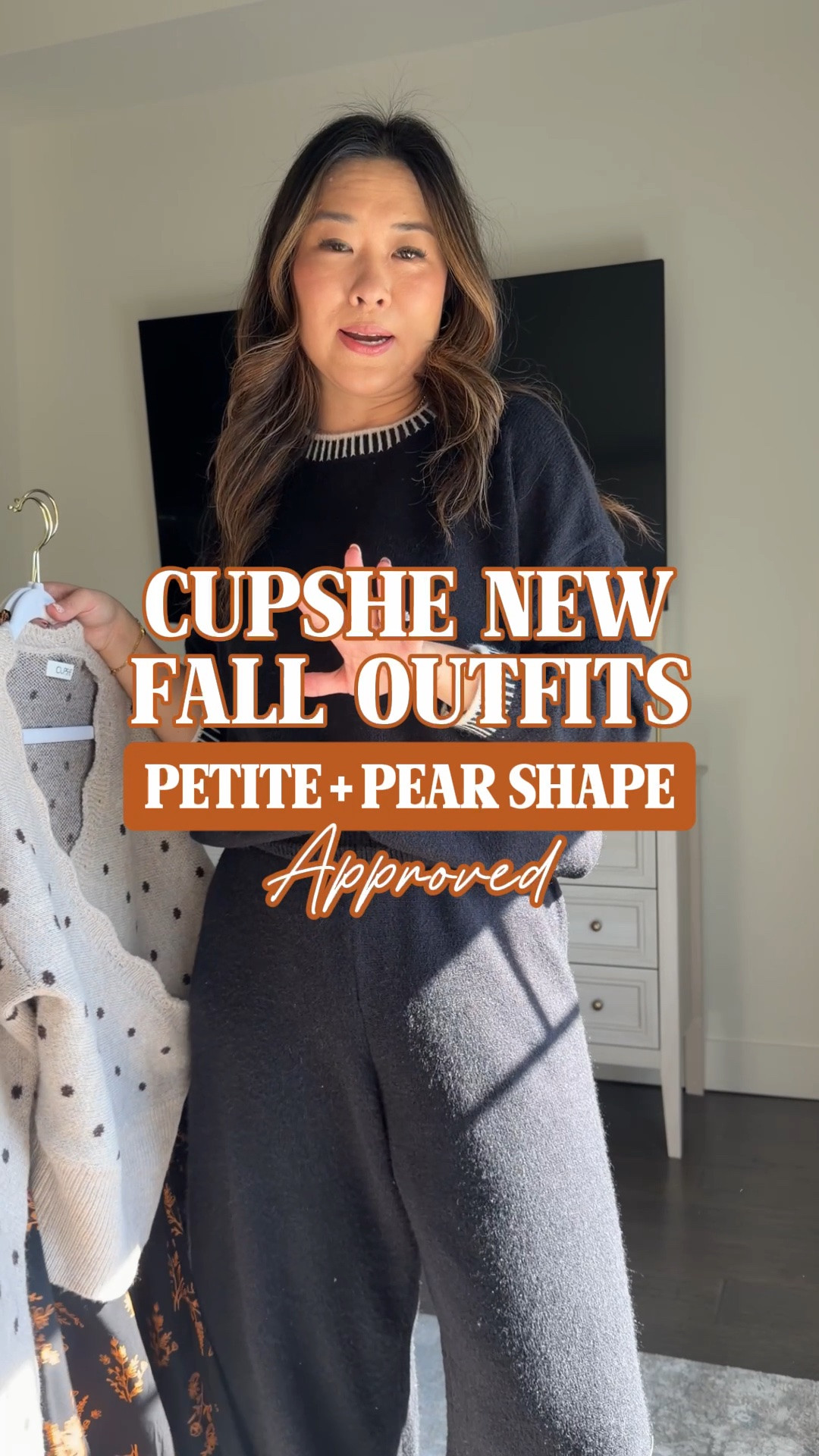 Cupshe Fall Outfits from cozy to dressy! Petite and pear shaped approved
Size Medium
Code: MODE15 for 15% off orders $70+!