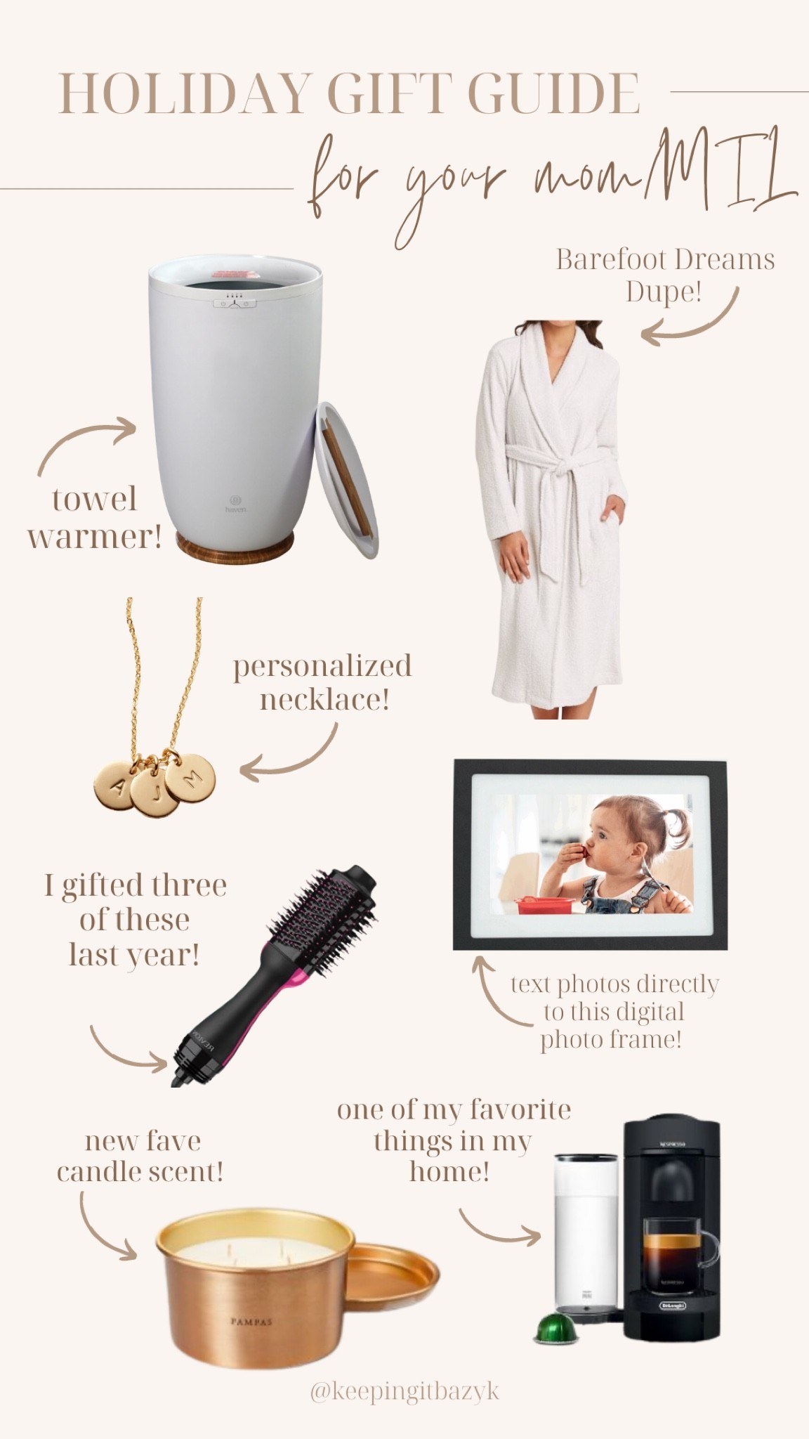 Holiday gift guide for moms and mother in laws! 

#giftsforher #holidaygiftguide