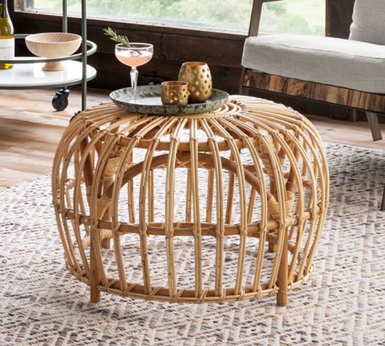 Rattan Bunching Coffee Table | Pottery Barn (US)