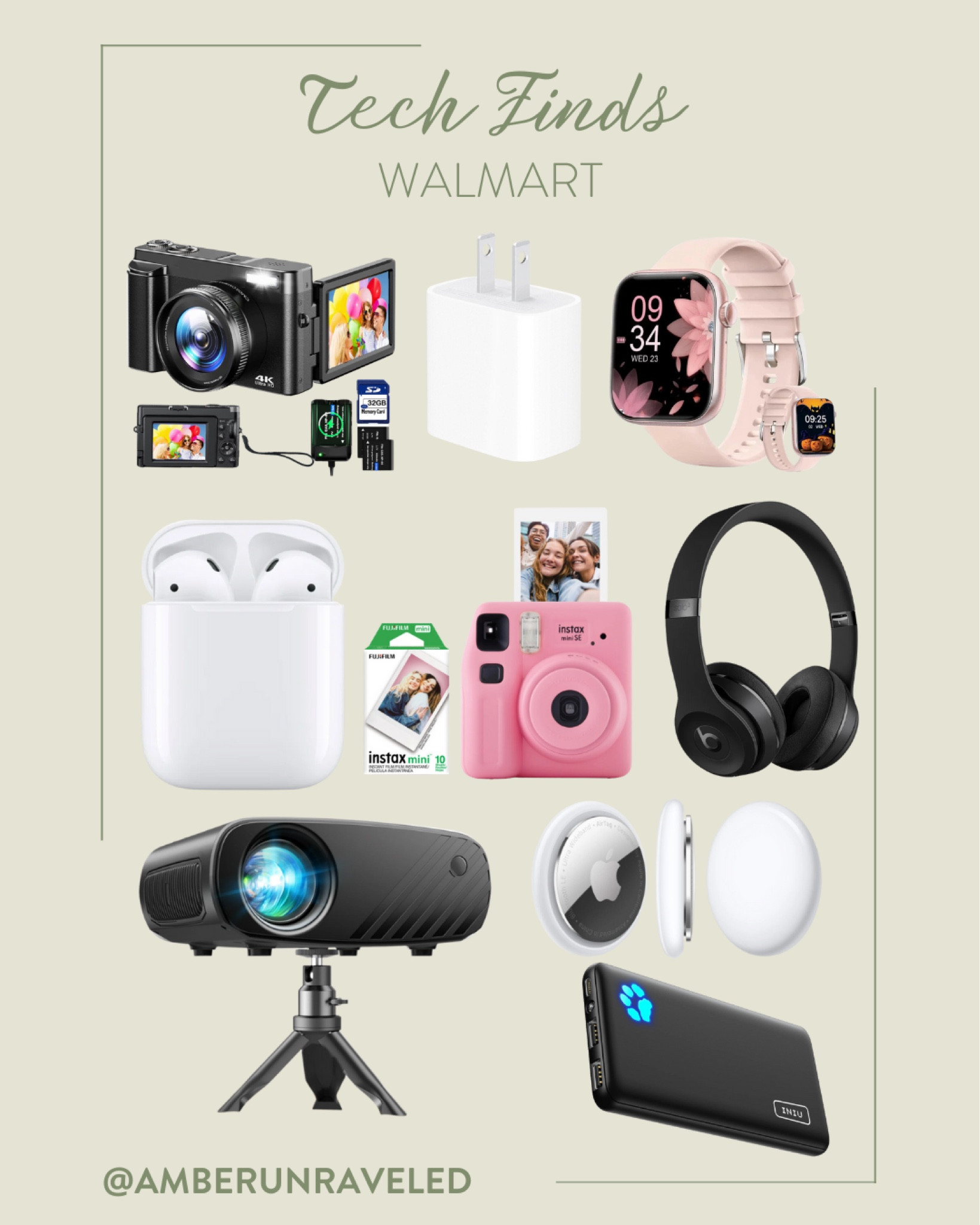 I've been looking for an LED projector, new camera, and some tech finds for ages and I finally found it at Walmart for a great price! Check out these gadget picks for your tech needs!
#affordablefinds #electronicgadgets #giftguide #homeoffice

#LTKGiftGuide #LTKSeasonal #LTKHome