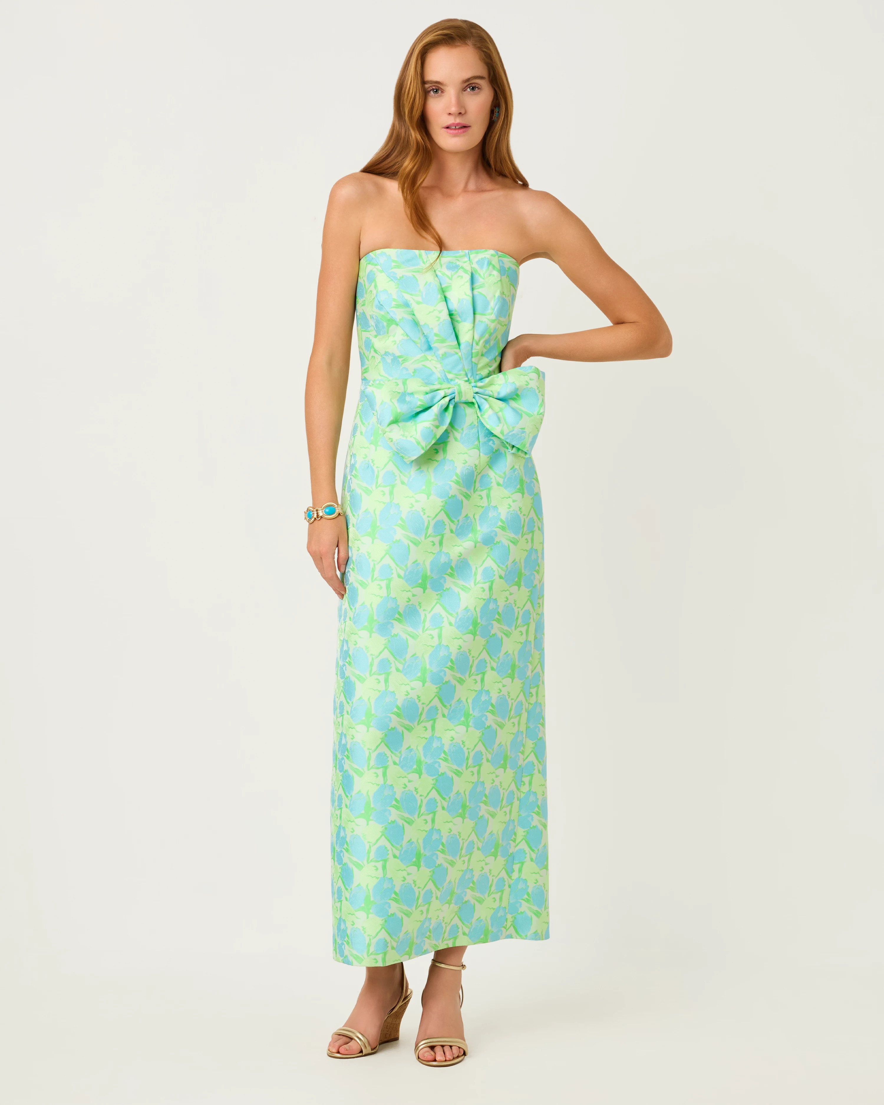 Tiernan Strapless Maxi Dress | Lilly Pulitzer