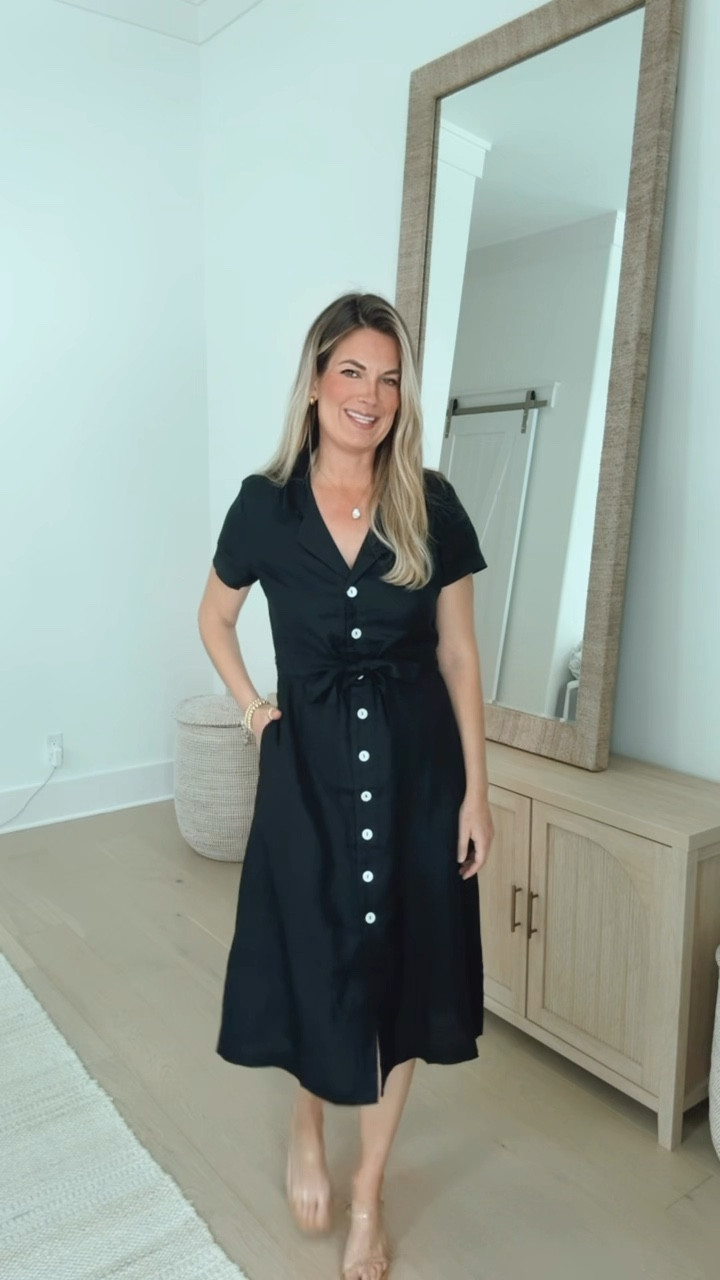 Loving this classic linen shirtdress from @onequince! Wearing small. It comes in lots of colors. Swap the belt to reinvent the look. Linking some other linen favorites from Quince as well!

#quincepartner

#LTKWatchNow #LTKOver40 #LTKStyleTip