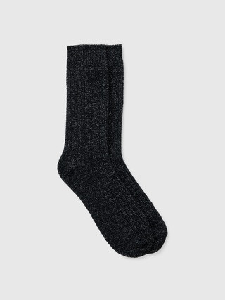 Cozy Sparkle Rib Crew Socks | Gap (US)