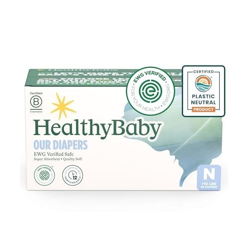 healthy baby clean diapers