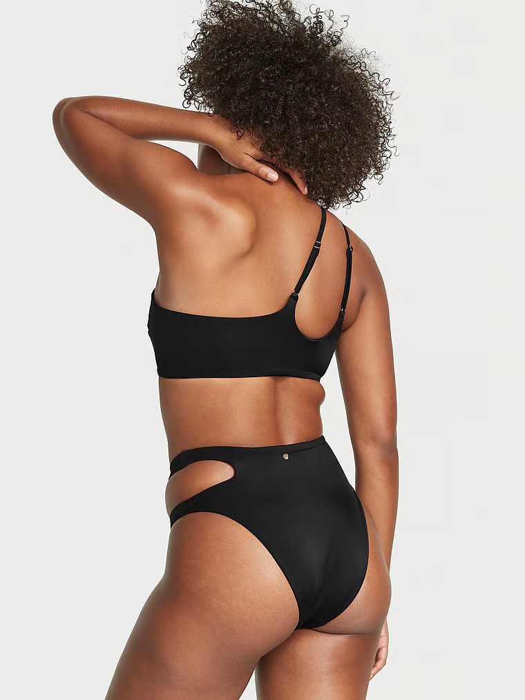 Cutout High-Waist Cheeky Bikini Bottom | Victoria's Secret (US / CA )