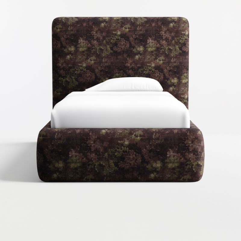 Anneli Upholstered Twin Bed | Crate & Barrel