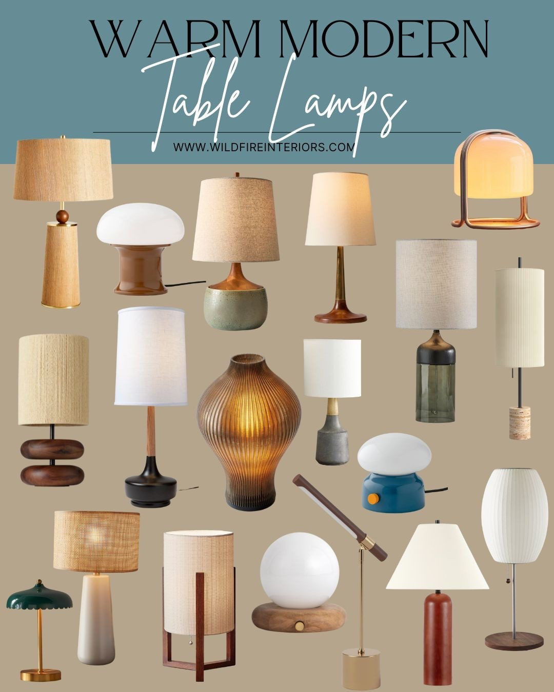 A roundup of my favorite warm modern table lamps with a clean mid-century feel. Neutral tones, earthy textures, and simple silhouettes that work in living rooms, bedrooms, or entryways. These MCM-inspired lamps add soft, cozy lighting and timeless style to any space.



#LTKHome
