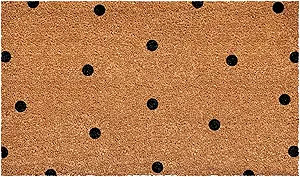 Calloway Mills Black Polka-Dots Doormat (17" x 29") | Amazon (US)