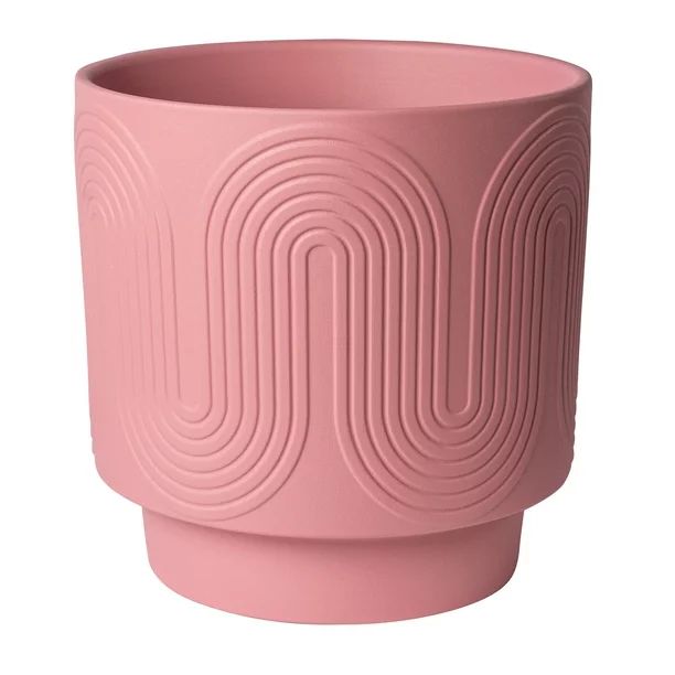 Better Homes and  Gardens Amy Pink  Wave Planter | Walmart (US)