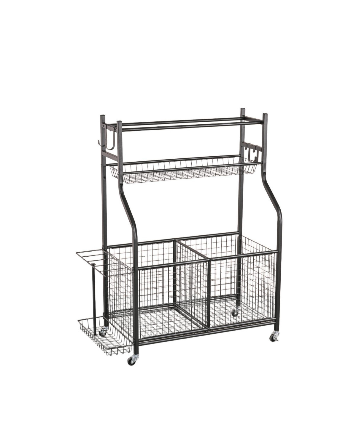 Sports Equipment Garage Organizer,Garage Ball Storage for Sports Gear and Toys - Black | Macy's