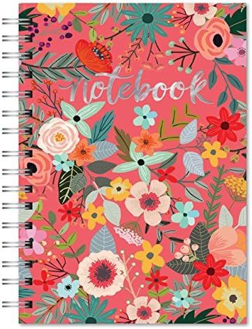 Medium Hardcover Spiral Notebook by Studio Oh! - Secret Garden - 5.75" x 8.75" - Durable Wire-O L... | Amazon (US)