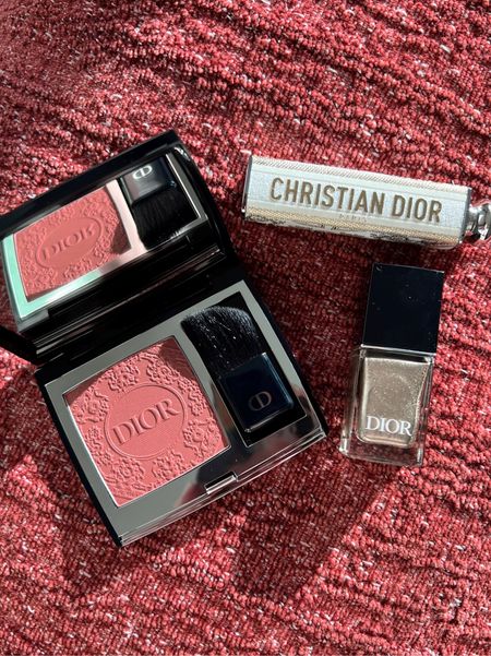 Dior holiday beauty collection ✨ Great gifts or special additions to your own collection! ❤️ The blush is gorgeous and I can’t wait to use the nail polish! 💅🏼
.
.
.
.
.
Dior blush
Dior holiday
Dior beauty
Dior makeup
Dior lipstick case
Dior nail polish
Sparkly nail polish 
Holiday makeup
Beauty gifts
Makeup gifts 
Gift ideas under $100
Gift ideas under $50
Dior blush holiday 2023
Beauty finds
Makeup favorites
Winter makeup
Fall makeup favorites 
Fall makeup 


#LTKbeauty #LTKfindsunder100 #LTKHoliday