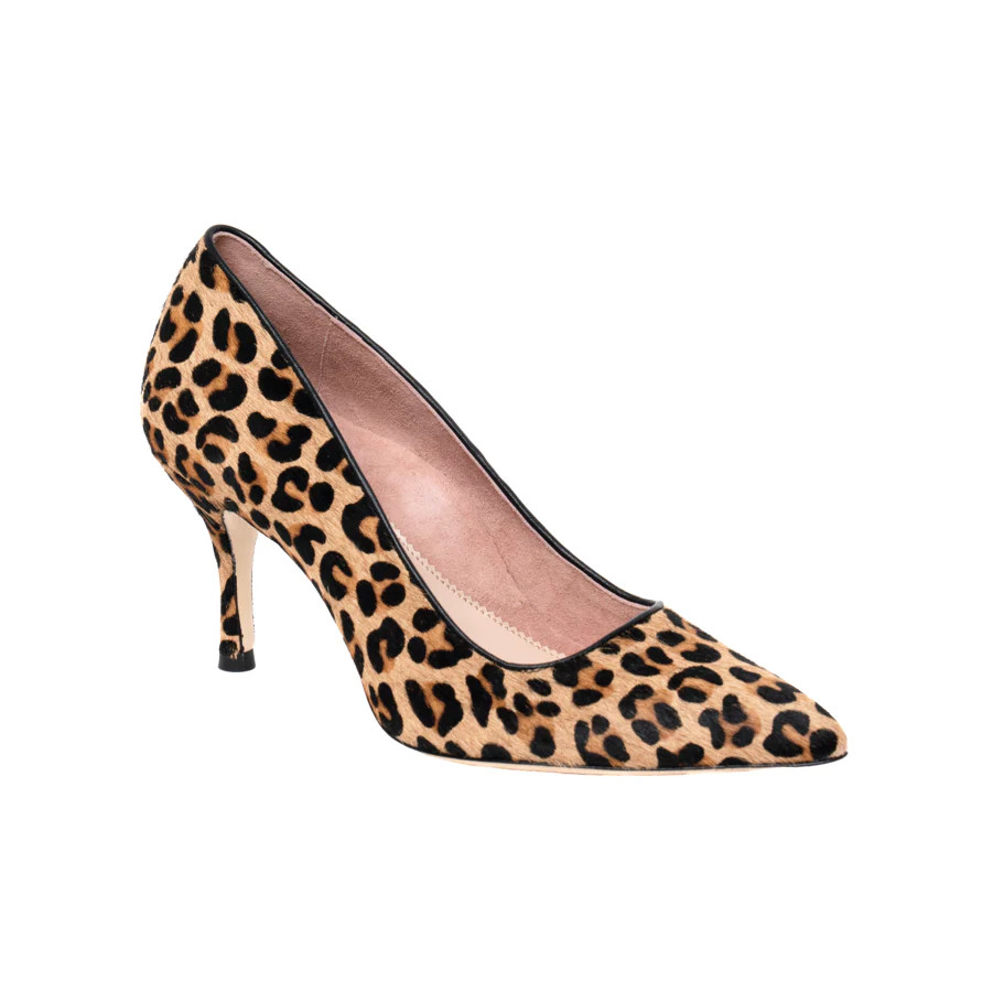 Fierce Leopard Haircalf Pump | ALLY Shoes