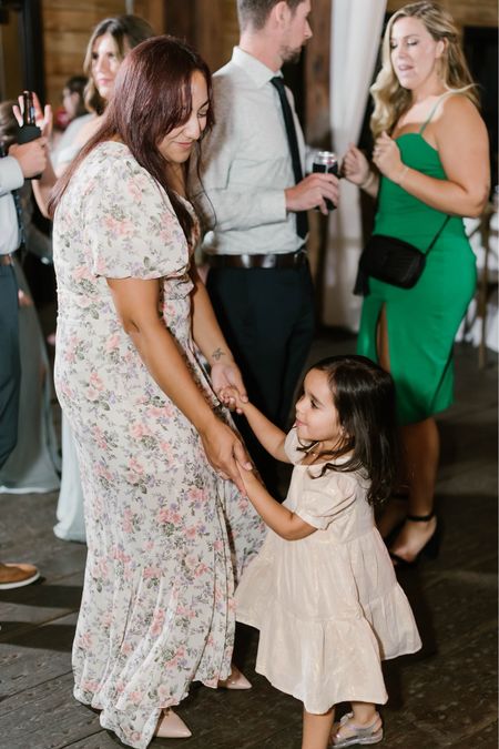 Mommy daughter outfits 😊 Wore these to a wedding as a wedding guest! Love these for Spring, Summer, and Fall. 

#weddingguest #weddingguestdress #dress #dresses #mommyandme #springoutfit #springdress #weddingdress #floraldress #girldress #janieandjack #toddler #trend #trending #valentinesday

#LTKunder100 #LTKkids #LTKwedding