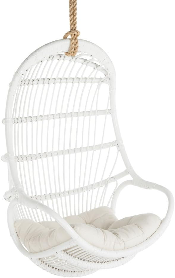 Kouboo Hanging Swing Chair, Large, White | Amazon (US)
