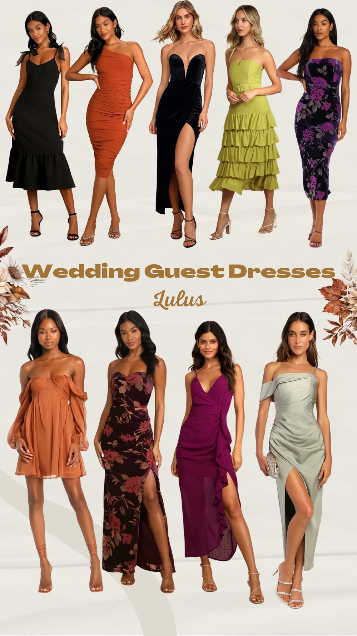 Wedding Guest: Lulus finds! 

#LTKunder100 #LTKSeasonal #LTKwedding