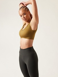 Aurora Plunge Bra A-C | Athleta