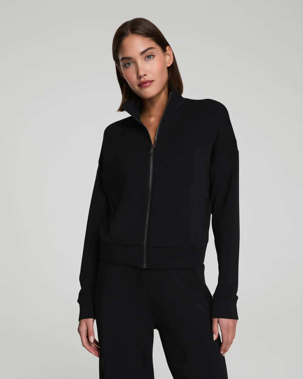 AirEssentials Track Jacket – Lightweight, Sporty & Ultra-Soft | SPANX | Spanx