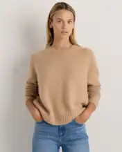 Luxe Baby Cashmere Crewneck Sweater | Quince