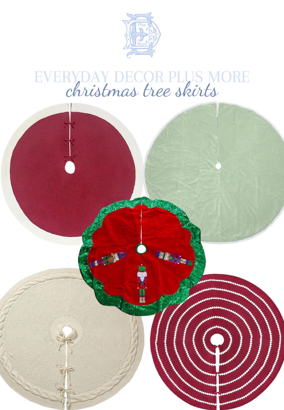 Red and white Christmas skirt
Red and white Christmas tree skirt
Red Christmas tree skirt
Tartan Christmas tree skirt
Plaid Christmas tree skirt
Scalloped tree skirts
Traditional tree skirt
Fun Christmas tree skirt
Scalloped Christmas tree skirt
Grandmillennial Christmas skirt 
Grandmillennial Christmas tree skirt 
Knit tree skirt
Knit Christmas tree skirt 
Velvet Christmas tree skirt
Velvet tree skirt

#LTKHoliday #LTKhome #LTKSeasonal