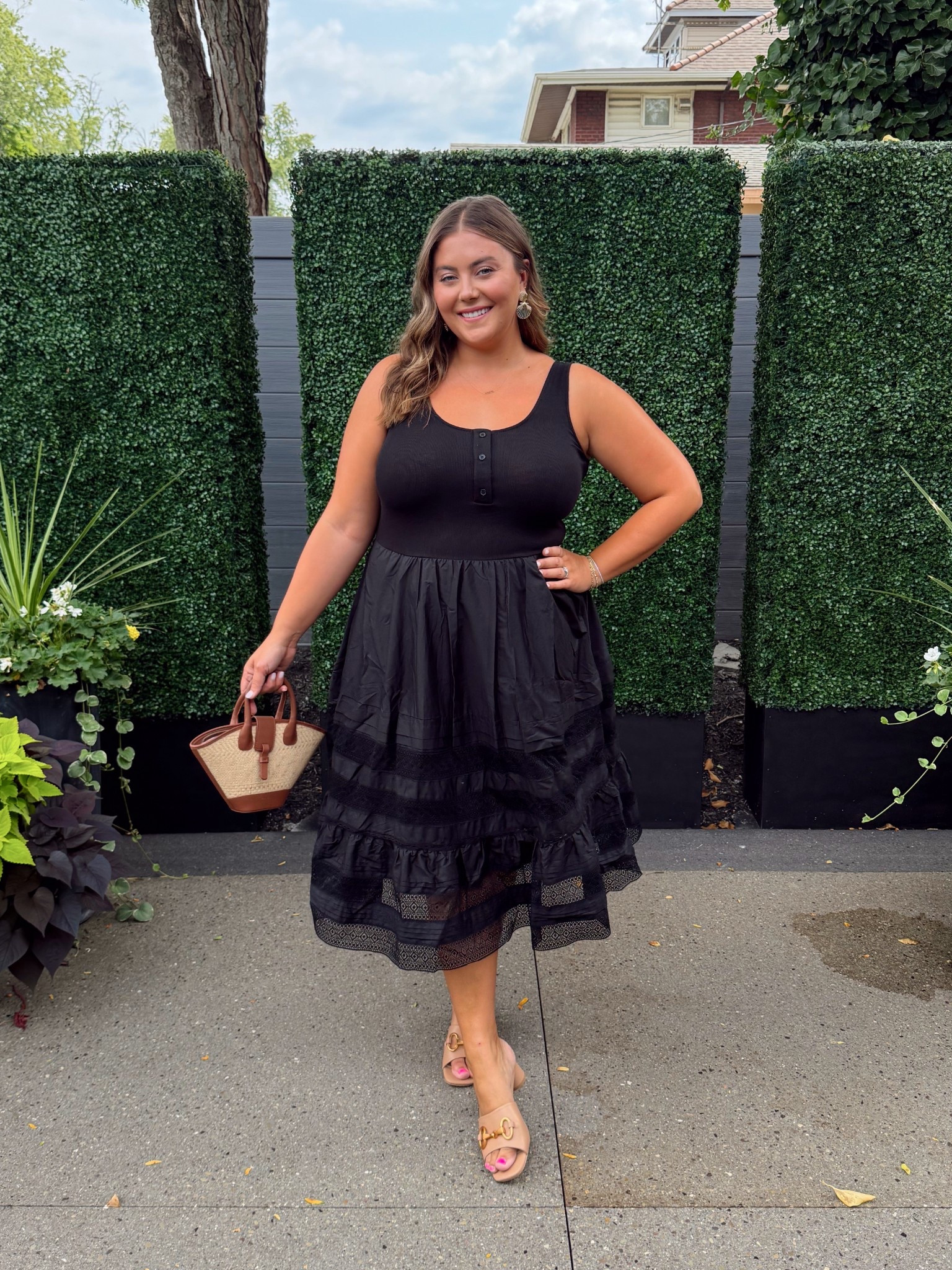 Wearing size 1 in dress - date night outfit inspo 

#LTKStyleTip #LTKSeasonal #LTKPlusSize