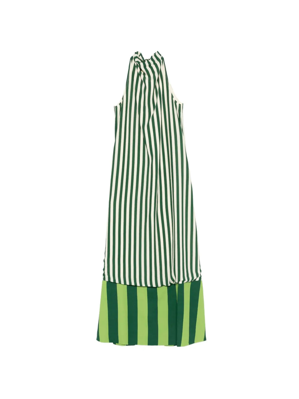 Simon Miller Mona Striped Midi Dress | Green | FARFETCH | Farfetch Global