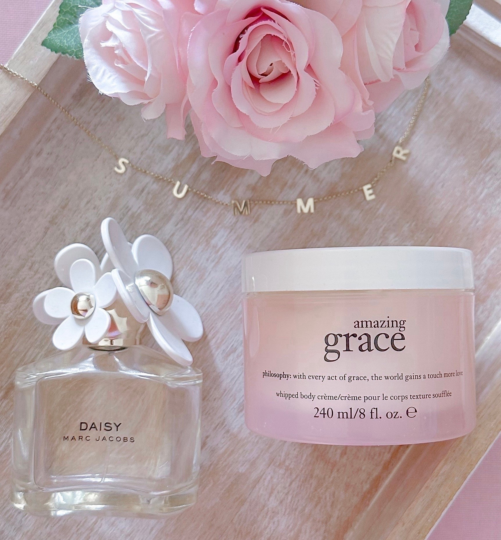 Summer Scents 🌸 My favorites for around 15 years! 

🌸Classic Marc Jacobs Daisy - floral, fun & flirty! I love it all year, but there’s something extra special about it in the Summer! 

🌸Classic Philosophy Amazing Grace - soft sweet floral. Love this whipped body cream - a little goes a long way! Love everything in this line!

#LTKselfcare #LTKBeauty #LTKSeasonal