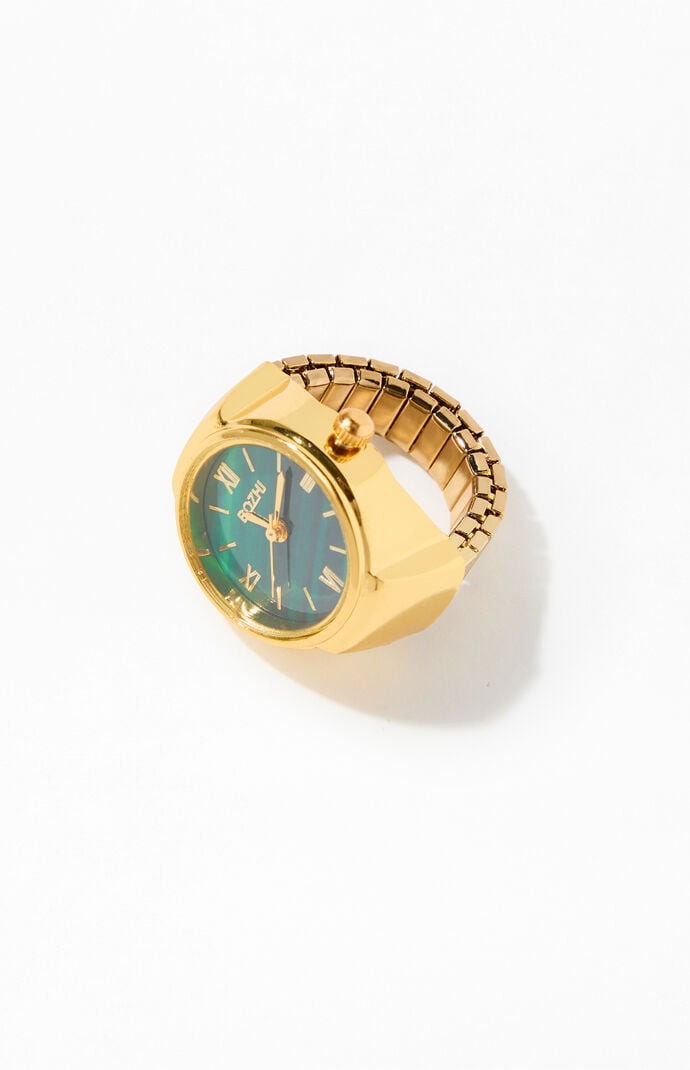Gold Circle Watch Ring | PacSun