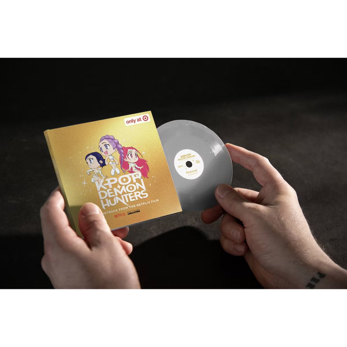 KPOP-Demon Hunters Tiny Vinyl Edition - Golden/Your Idol (Target Exclusive, vinyl 4 inch) | Target