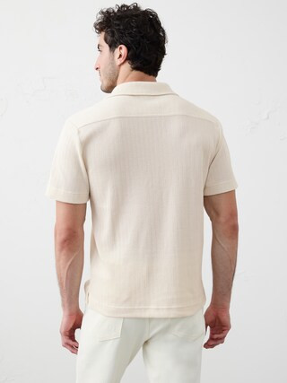 Textured Pocket Polo | Banana Republic Factory