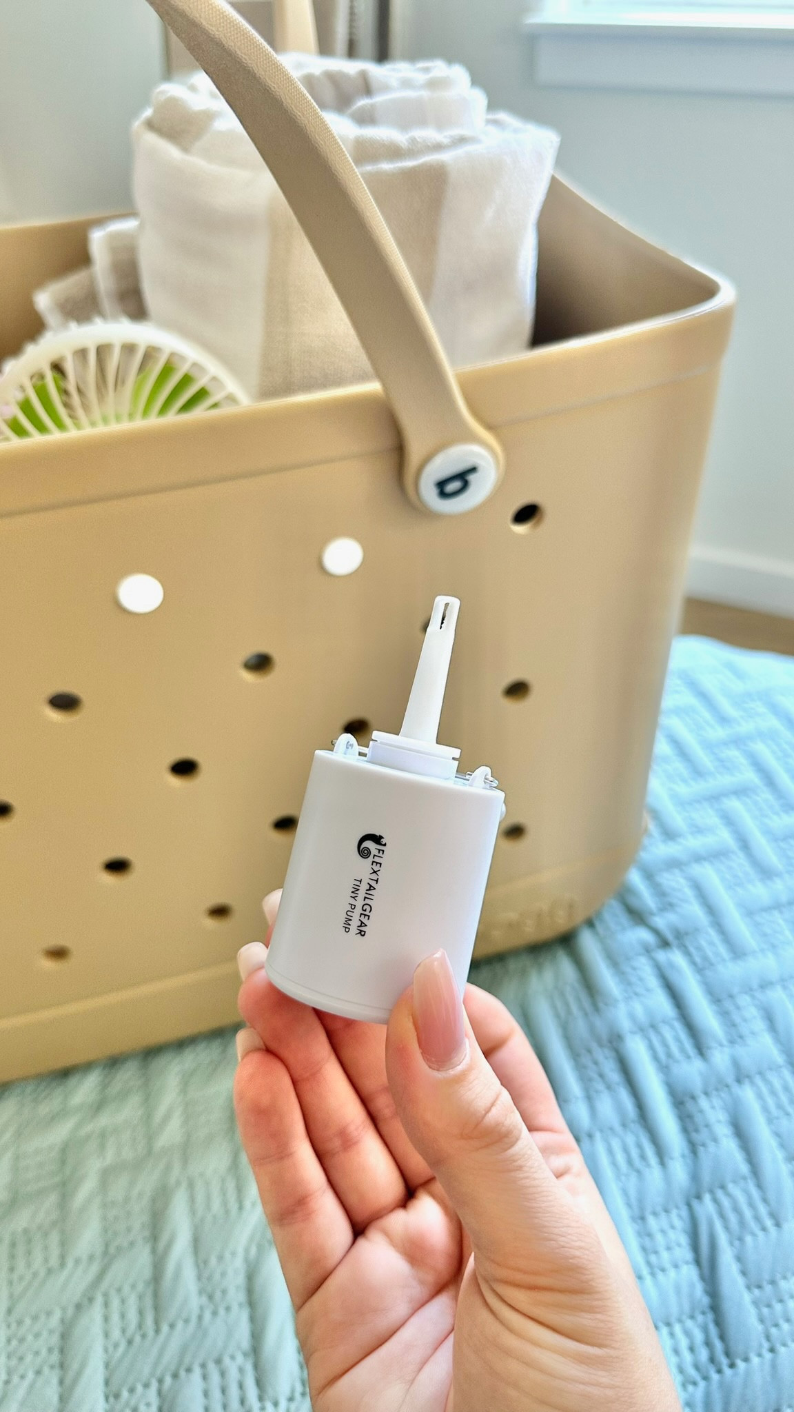 This tiny portable air pump is high powered and will blow up or deflate all your Summer essentials, even as big as an air mattress! It comes with 5 different attachments and is rechargeable.🤍

#LTKSeasonal #LTKTravel #LTKWatchNow