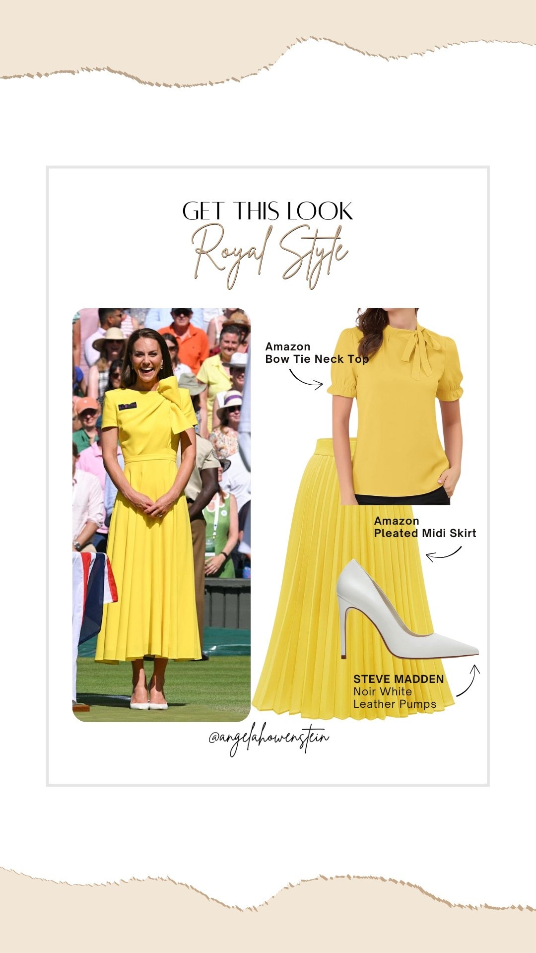 Get this Kate Middleton Wimbledon look—because royal style never goes out of fashion. 

get the look, Kate Middleton style, Wimbledon outfit inspo, royal-inspired fashion, elegant summer outfit, classy chic style, timeless fashion



#LTKOver40 #LTKShoeCrush #LTKStyleTip