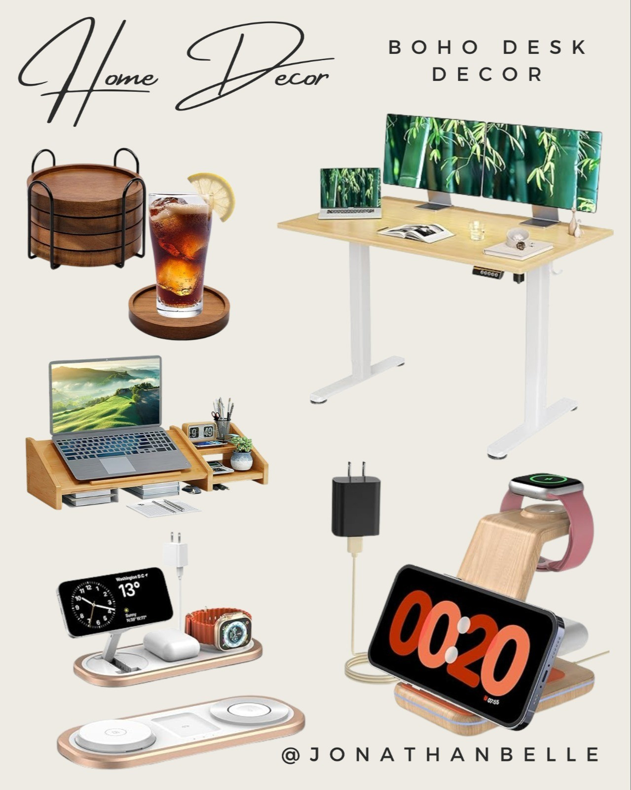 Bringing all the cozy boho vibes to my workspace!  Loving these new desk details. Shop the look on LTK!#bohodecor #deskdecor #homedecor #workspace #ltkstyle #bohohome

#LTKStyleTip #LTKSaleAlert #LTKHome