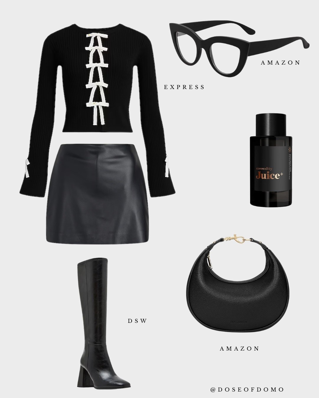 All Black Preppy Look 

#LTKSaleAlert #LTKHoliday