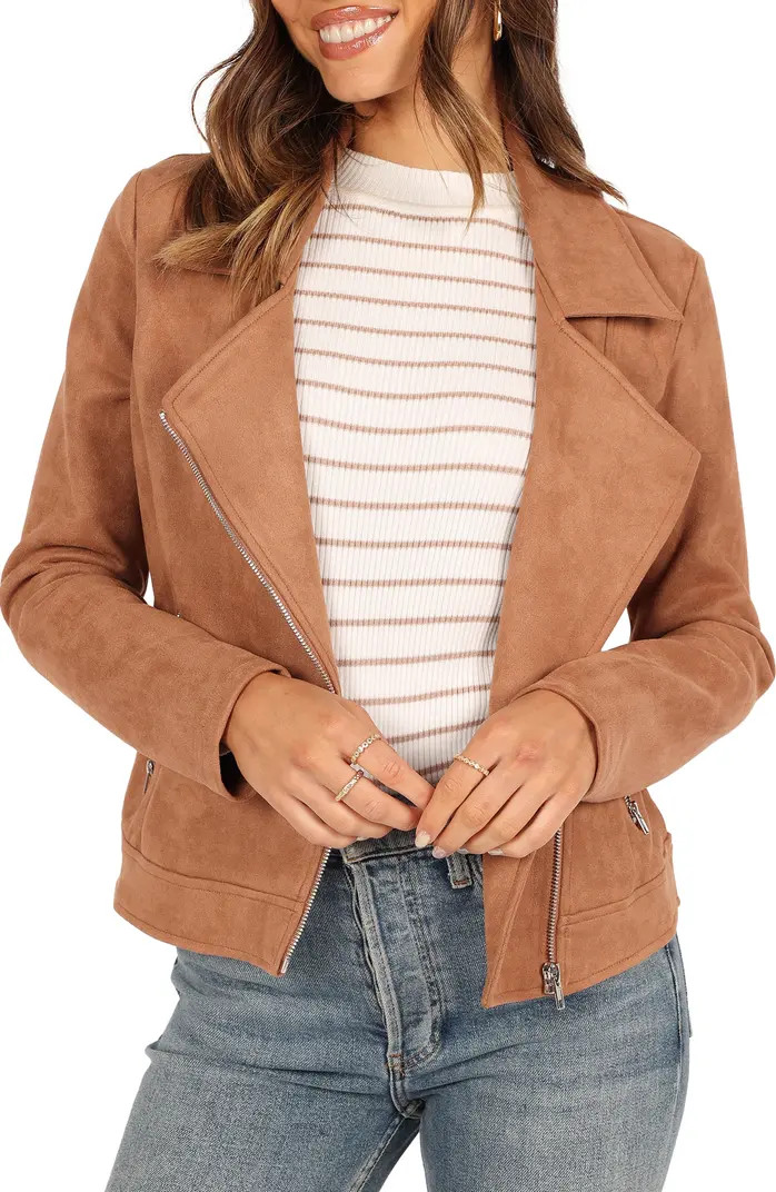 Petal & Pup Spencer Faux Suede Jacket | Nordstrom | Nordstrom