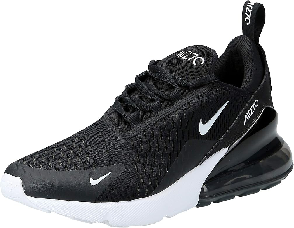 Nike womens Nike Women's Air Max 270 Black Black/White/Anthracite Ah6789-001 | Amazon (US)