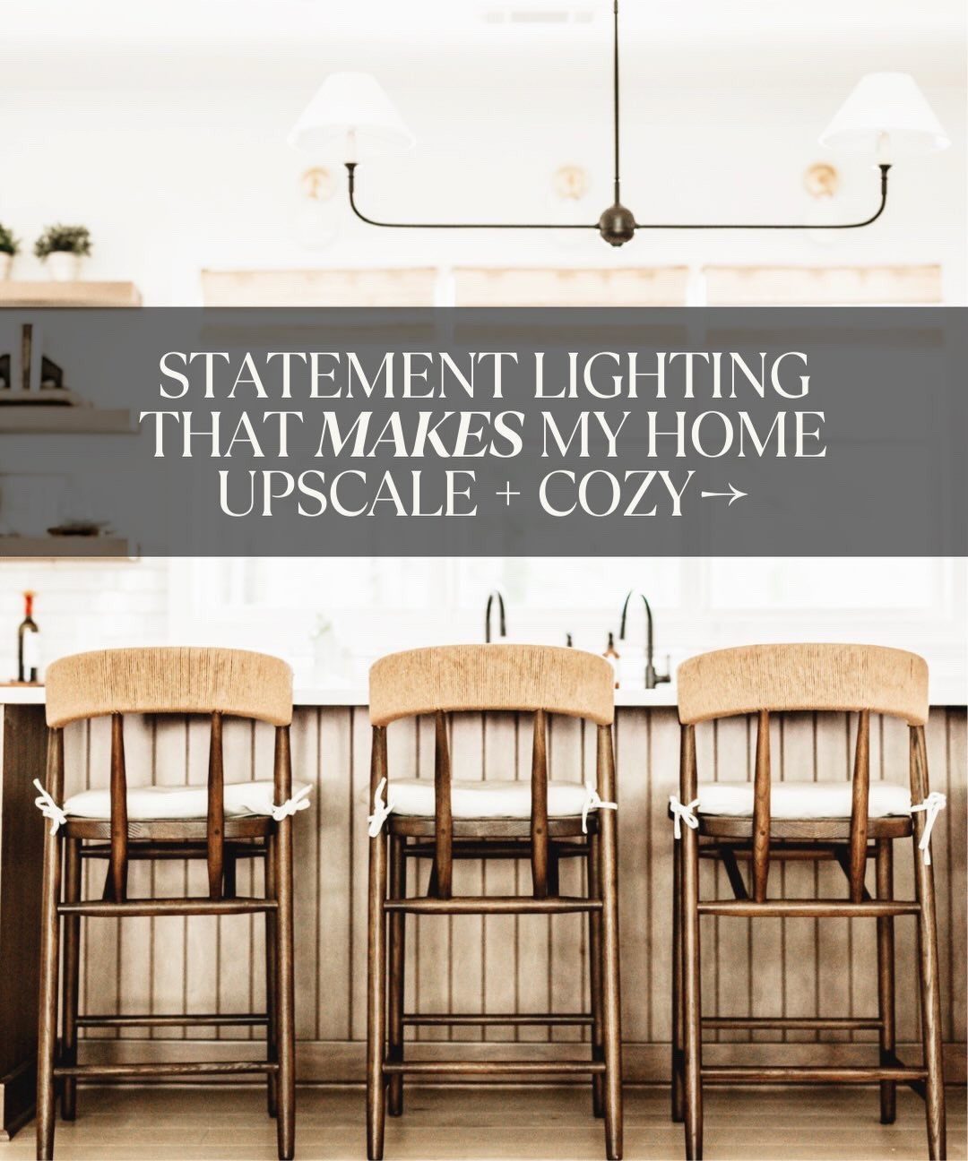 People always ask me where my lighting is from…✨Comment LOVE and I will DM you a link to shop these pieces!

From statement dining pendants to cozy table lamps, flickering candles, and soft outdoor string lights… the right lighting layers completely change the mood of a space. It’s one of my favorite ways to add character and that welcoming glow throughout our home 🤍
Want to bring our Modern Classic design style into your own home? Comment HELP & I will DM you a code for exclusive savings off our Online Interior Design packages 🏡 —> www.PorcheandCo.com/edesign
#porcheandco #modernclassic #lightingdesign #cozyhome #homelighting