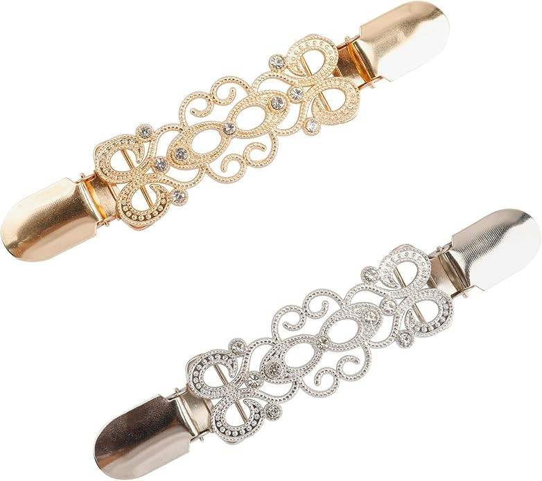 Cinch Sweater Shawl Dress Clips Back Cinch Clothing Cinch Shawl Clips for Women | Amazon (US)