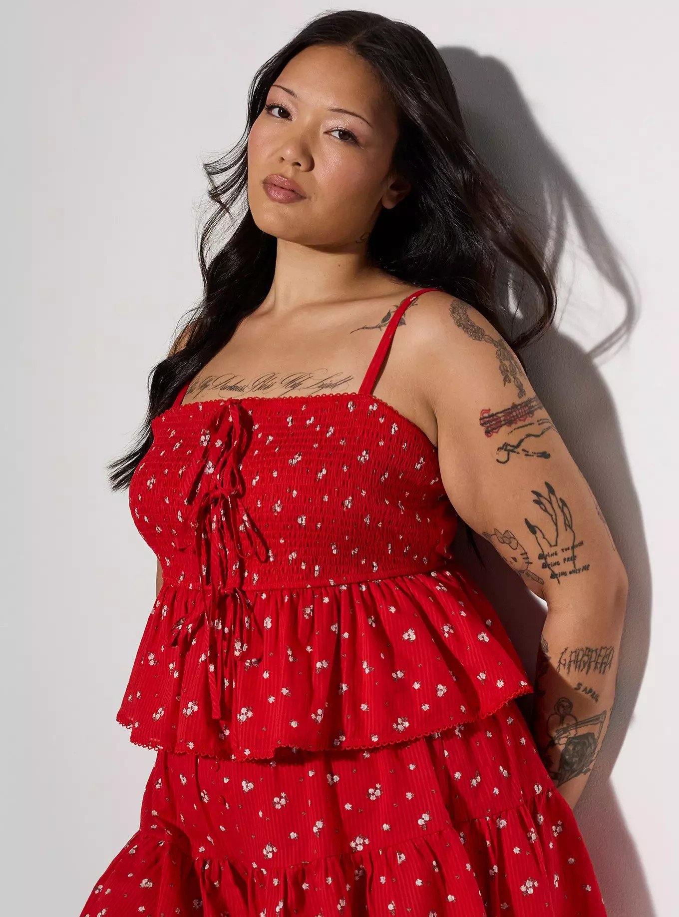 LoveSick Smocked Peplum Top | Torrid (US & Canada)