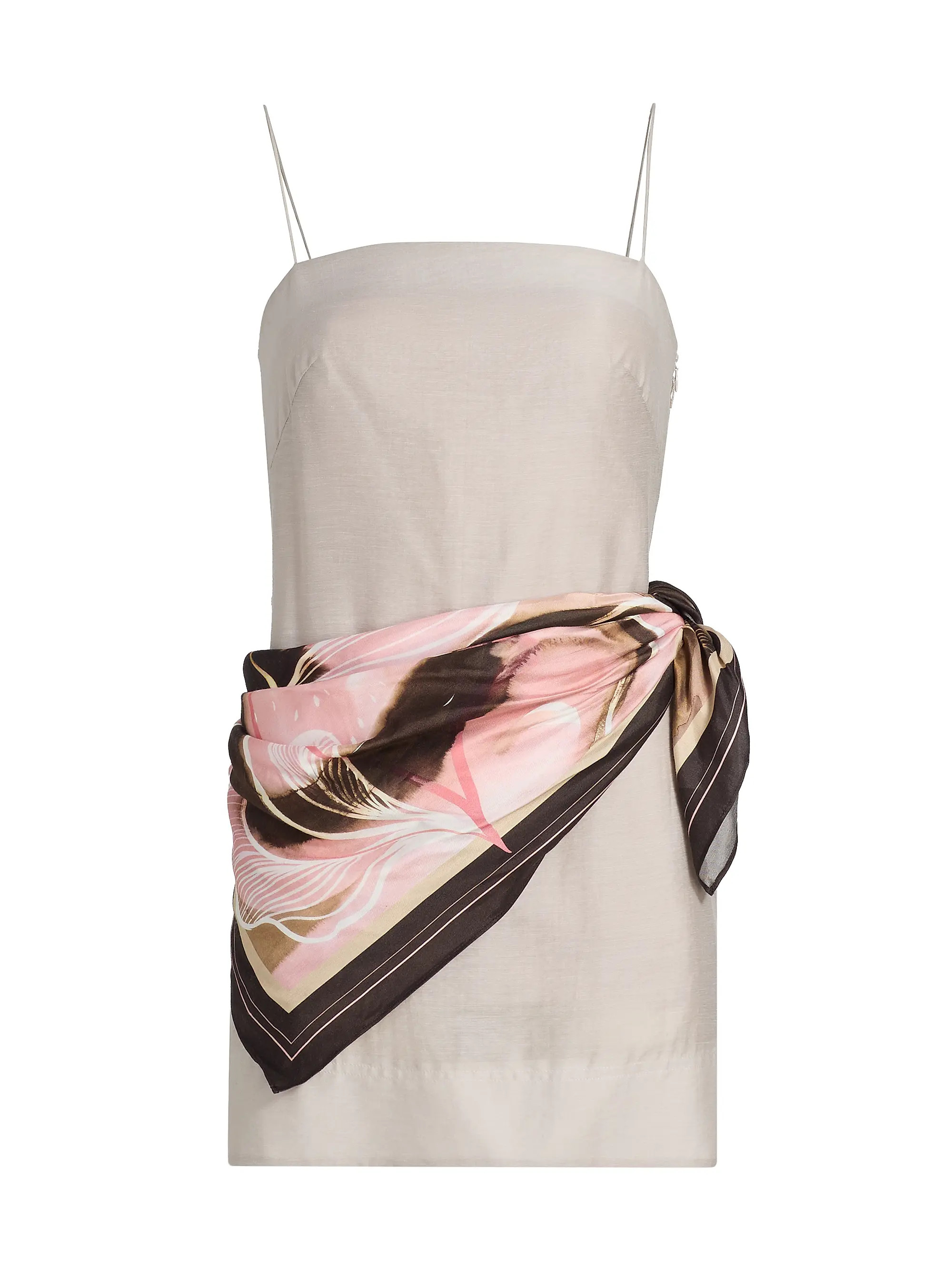 Ashtin Scarf Wrap Minidress | Saks Fifth Avenue
