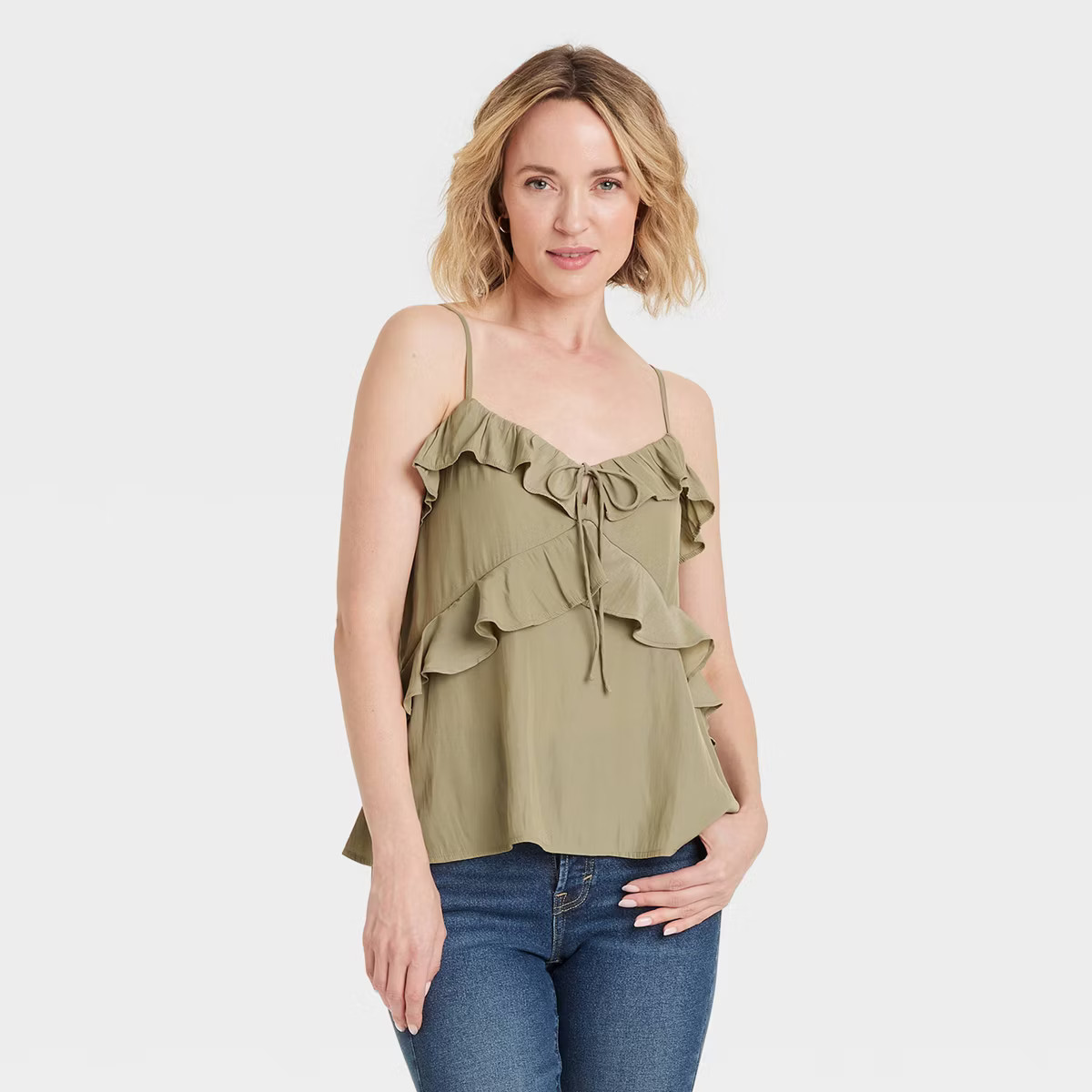 Women's Ruffle Cami Top - Universal Thread™ | Target