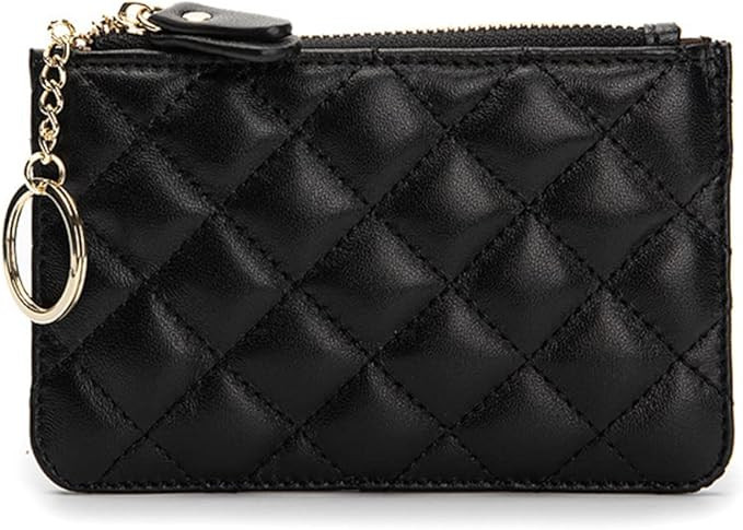 Veki Coin Purse Change Mini Purse Wallet With Key Chain Ring Zipper for Men Women Fashionable Bag... | Amazon (US)