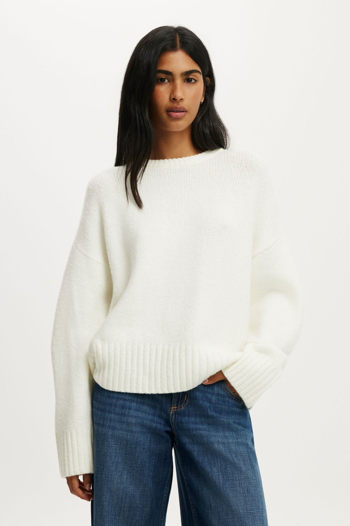 Luxe Crew Neck Sweater | Cotton On (ANZ)