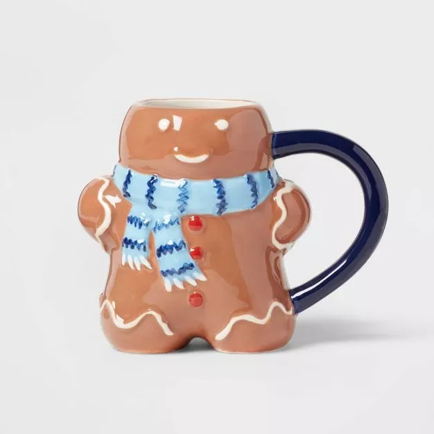 Holiday Home Figural Mug Gingerbread Man, 1 ct - Kroger