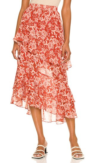 Dover Midi Skirt in Multi | Revolve Clothing (Global)