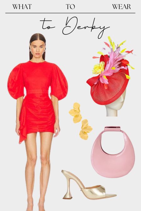 Kentucky derby outfit ideas! Can't go wrong with a classic red dress at the track! Fascinator is Taylor'ed Goods & Co.

#LTKSeasonal #LTKstyletip #LTKwedding