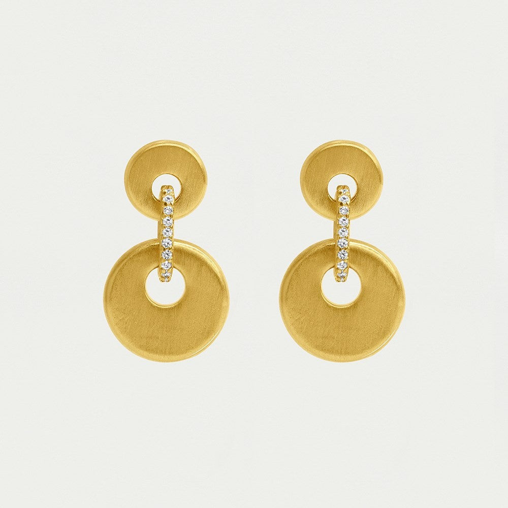 Petit Pave Mini Drop Earrings | Dean Davidson
