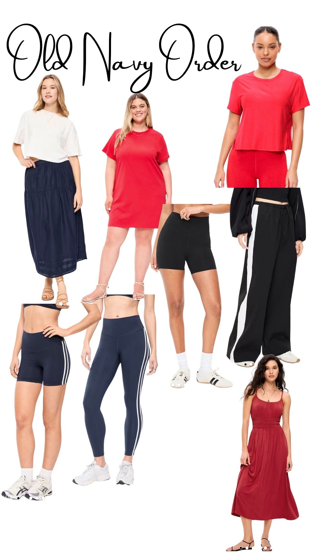 50% off most everything at Old Navy! Linking this week’s order! XL t shirt dress. XL biker shorts. Large in everything else! 

#LTKMidsize #LTKSaleAlert #LTKOver40