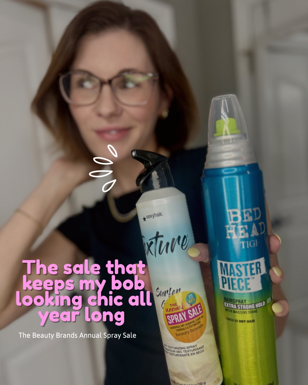 not to be dramatic but this sale is the ONLY reason my bob looks like this 👀

if your hair falls flat, frizzes, or just won’t cooperate… it’s probably not your hair 😅

these are the products I stock up on every year + a few I had to try—because when they’re this discounted  (⬆️to 62% off!), you don’t wait 🙃

hold ✔️ volume ✔️ texture ✔️ actually lasts all day ✔️

the beauty brands spray sale is back and prices start at $12.48 (!!)

you can stack it with code 22212 for an extra 20% off a regular price item 👀
everything is linked on my LTK 💗

comment SPRAY and I’ll send you exactly what I’d grab first 💌

#ad 


#LTKBeauty #LTKSaleAlert #LTKmorningroutine