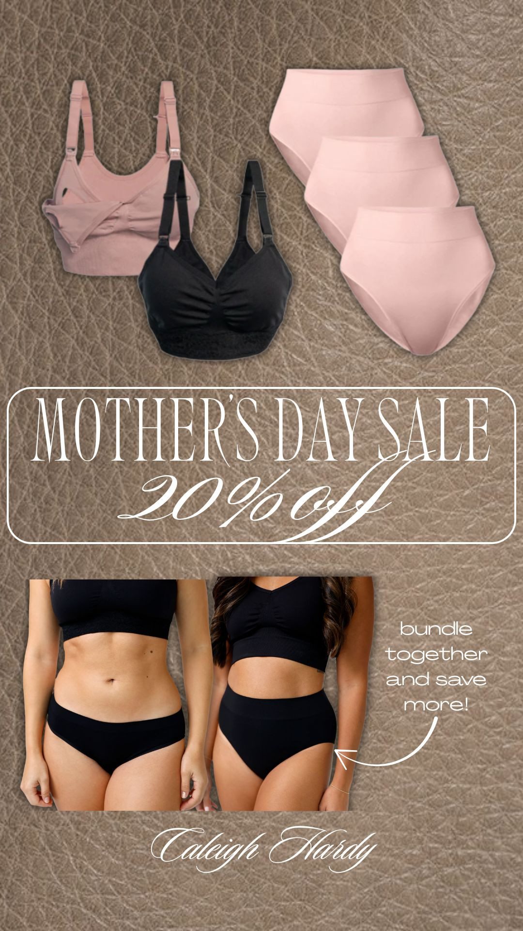 20% off Mother's Day finds from Blush & Bashful!

mother's day gift guide, mother's day gift ideas, gift guide, underwear, postpartum, new mom, Caleigh Hardy 

 #LTKGiftGuide #LTKSaleAlert #LTKBaby